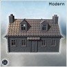 House - 3D STL File Modern (28mm (1:56)) | Hartolia Miniatures