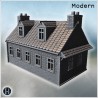 House - 3D STL File Modern (28mm (1:56)) | Hartolia Miniatures