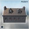 House - 3D STL File Modern (28mm (1:56)) | Hartolia Miniatures