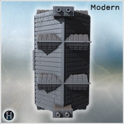 House - 3D STL File Modern (28mm (1:56)) | Hartolia Miniatures