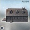 House - 3D STL File Modern (28mm (1:56)) | Hartolia Miniatures