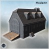 House - 3D STL File Modern (28mm (1:56)) | Hartolia Miniatures