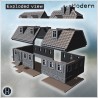 House - 3D STL File Modern (28mm (1:56)) | Hartolia Miniatures