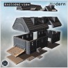 House - 3D STL File Modern (28mm (1:56)) | Hartolia Miniatures