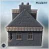 House in ruins - 3D STL Modern (28mm (1:56)) | Hartolia Miniatures