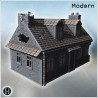 House in ruins - 3D STL Modern (28mm (1:56)) | Hartolia Miniatures
