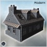 House in ruins - 3D STL Modern (28mm (1:56)) | Hartolia Miniatures
