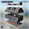 House in ruins - 3D STL Modern (28mm (1:56)) | Hartolia Miniatures