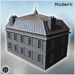 Bâtiment moderne - STL 3D Moderne (28mm (1:56)) | Hartolia Miniatures