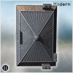 Modern building - 3D STL Modern (28mm (1:56)) | Hartolia Miniatures