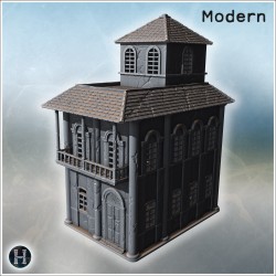 Palais avec balcon - Fichier STL 3D | Hartolia Miniatures