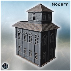 Palais avec balcon - Fichier STL 3D | Hartolia Miniatures