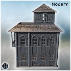 Palais avec balcon - Fichier STL 3D | Hartolia Miniatures