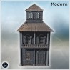 Palais avec balcon - Fichier STL 3D | Hartolia Miniatures