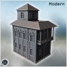Palais avec balcon - Fichier STL 3D | Hartolia Miniatures