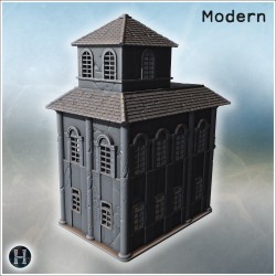 Palais avec balcon - Fichier STL 3D | Hartolia Miniatures