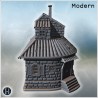 Corner house - 3D STL File Modern (28mm (1:56)) | Hartolia Miniatures