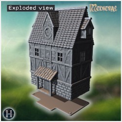 Tavern - 3D STL File Medieval (28mm (1:56)) | Hartolia Miniatures