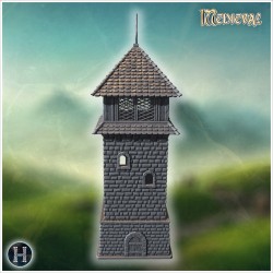 Tour - Fichier STL 3D Médiéval (28mm (1:56)) | Hartolia Miniatures