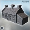 House - 3D STL File Modern (28mm (1:56)) | Hartolia Miniatures