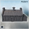 Maison - Fichier STL 3D Moderne (28mm (1:56)) | Hartolia Miniatures
