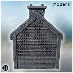 House - 3D STL File Modern (28mm (1:56)) | Hartolia Miniatures