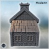 House - 3D STL File Modern (28mm (1:56)) | Hartolia Miniatures