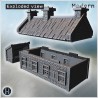 Maison - Fichier STL 3D Moderne (28mm (1:56)) | Hartolia Miniatures