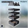 Bâtiment urbain - STL 3D Moderne (28mm (1:56)) | Hartolia Miniatures