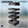 Bâtiment urbain - STL 3D Moderne (28mm (1:56)) | Hartolia Miniatures