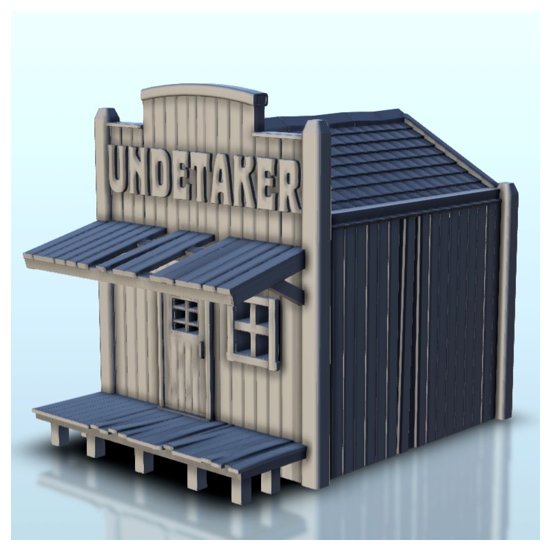 Wild West undertaker building |  | Hartolia miniatures