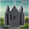 Église - Fichier STL 3D Médiéval (28mm (1:56)) | Hartolia Miniatures