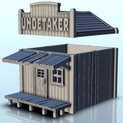 Wild West undertaker building |  | Hartolia miniatures