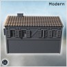 Maison - Fichier STL 3D Moderne (28mm (1:56)) | Hartolia Miniatures