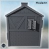 Maison - Fichier STL 3D Moderne (28mm (1:56)) | Hartolia Miniatures