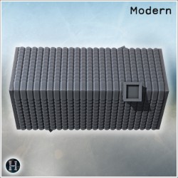 House - 3D STL File Modern (28mm (1:56)) | Hartolia Miniatures