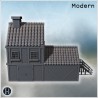 Maison - Fichier STL 3D Moderne (28mm (1:56)) | Hartolia Miniatures