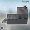 Maison - Fichier STL 3D Moderne (28mm (1:56)) | Hartolia Miniatures