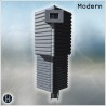 Maison - Fichier STL 3D Moderne (28mm (1:56)) | Hartolia Miniatures