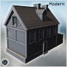 Maison - Fichier STL 3D Moderne (28mm (1:56)) | Hartolia Miniatures