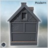 House - 3D STL File Modern (28mm (1:56)) | Hartolia Miniatures