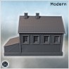 House - 3D STL File Modern (28mm (1:56)) | Hartolia Miniatures