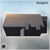 House - 3D STL File Modern (28mm (1:56)) | Hartolia Miniatures