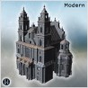 Baroque cathedrale - 3D STL Modern (28mm (1:56)) | Hartolia Miniatures