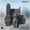 Baroque cathedrale - 3D STL Modern (28mm (1:56)) | Hartolia Miniatures