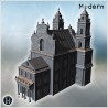 Baroque cathedrale - 3D STL Modern (28mm (1:56)) | Hartolia Miniatures
