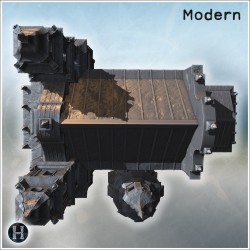 Baroque cathedrale - 3D STL Modern (28mm (1:56)) | Hartolia Miniatures