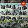 Medieval village pack No. - 3D STL File | Hartolia Miniatures
