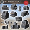 Wild West town pack No. - 3D STL File | Hartolia Miniatures