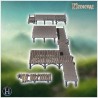 Large wooden dock with multiple... - 3D STL | Hartolia Miniatures